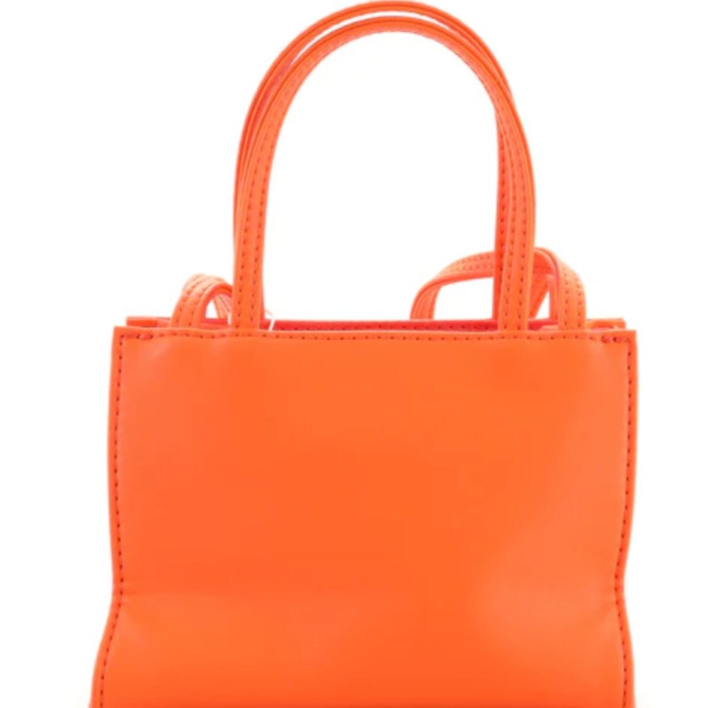 Telfar Small Shopping Bag - Orange - Picture 3 of 6